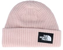 Kids Salty Dog Beanie Pink Moss Cuff - The North Face