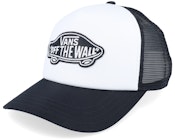 Classic Patch Curved Bi Black/White Trucker