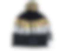 Kids Vegas Golden Knights Face-off Jacquard Knit Black Pom - Outerstuff