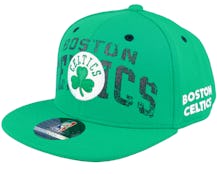 Kids Boston Celtics Collegiate Arch Green Snapback - Outerstuff
