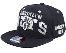 Kids Brooklyn Nets Collegiate Arch Black Snapback - Outerstuff
