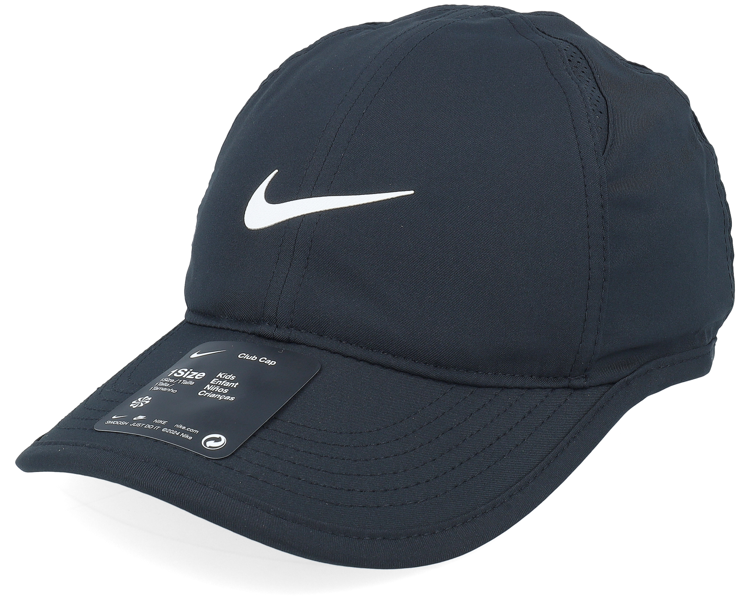 Dri-fit Club Cap Fthlt Black/Black/White Dad Cap