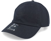 Club Futura Wash Black/Black Dad Cap