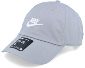 Club Futura Wash Particle Grey/White Dad Cap