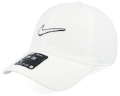 Nk Club Cb Swoosh L White/White Dad Cap