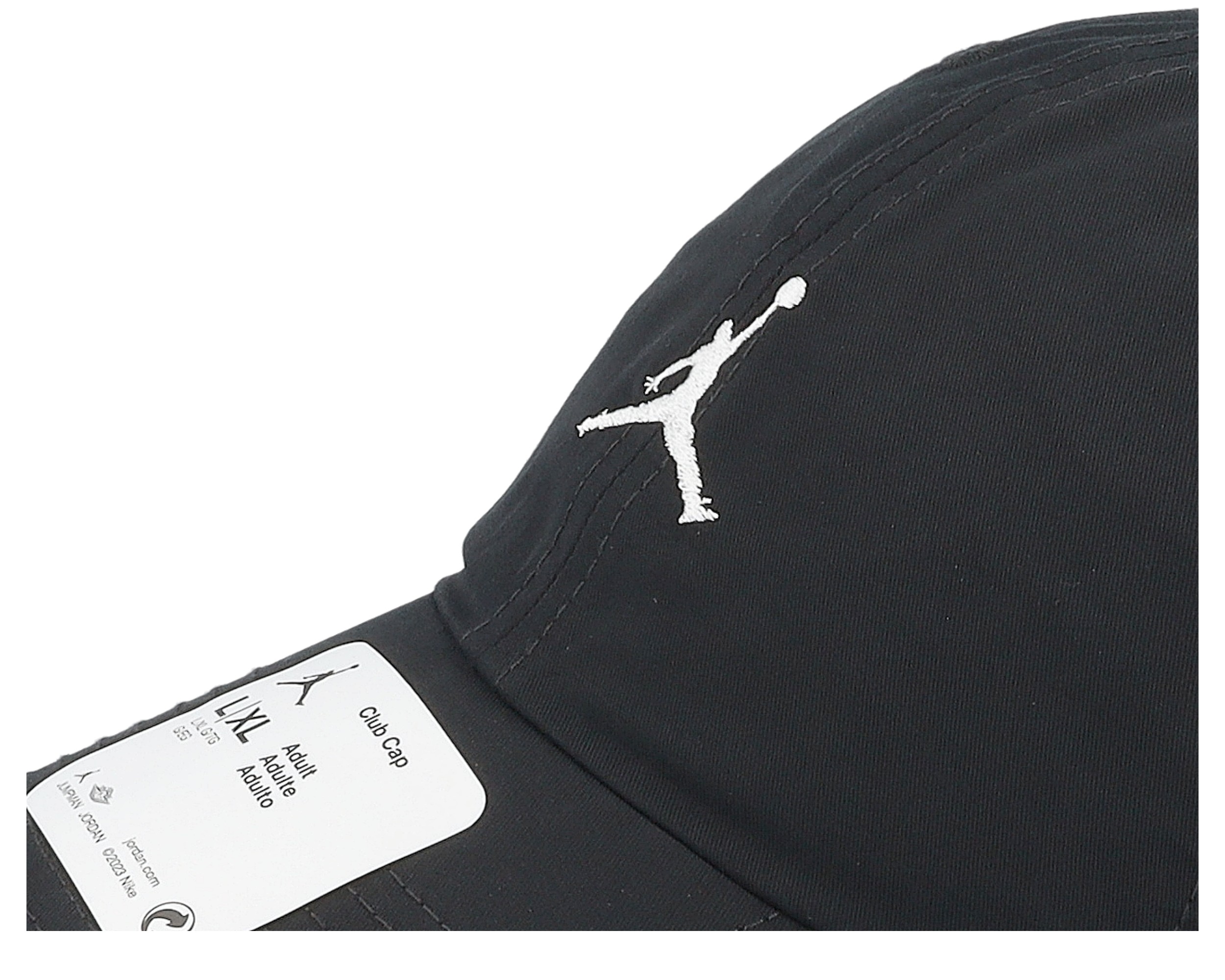 Club Cap Us Jumpman Black/White/Black Dad Cap