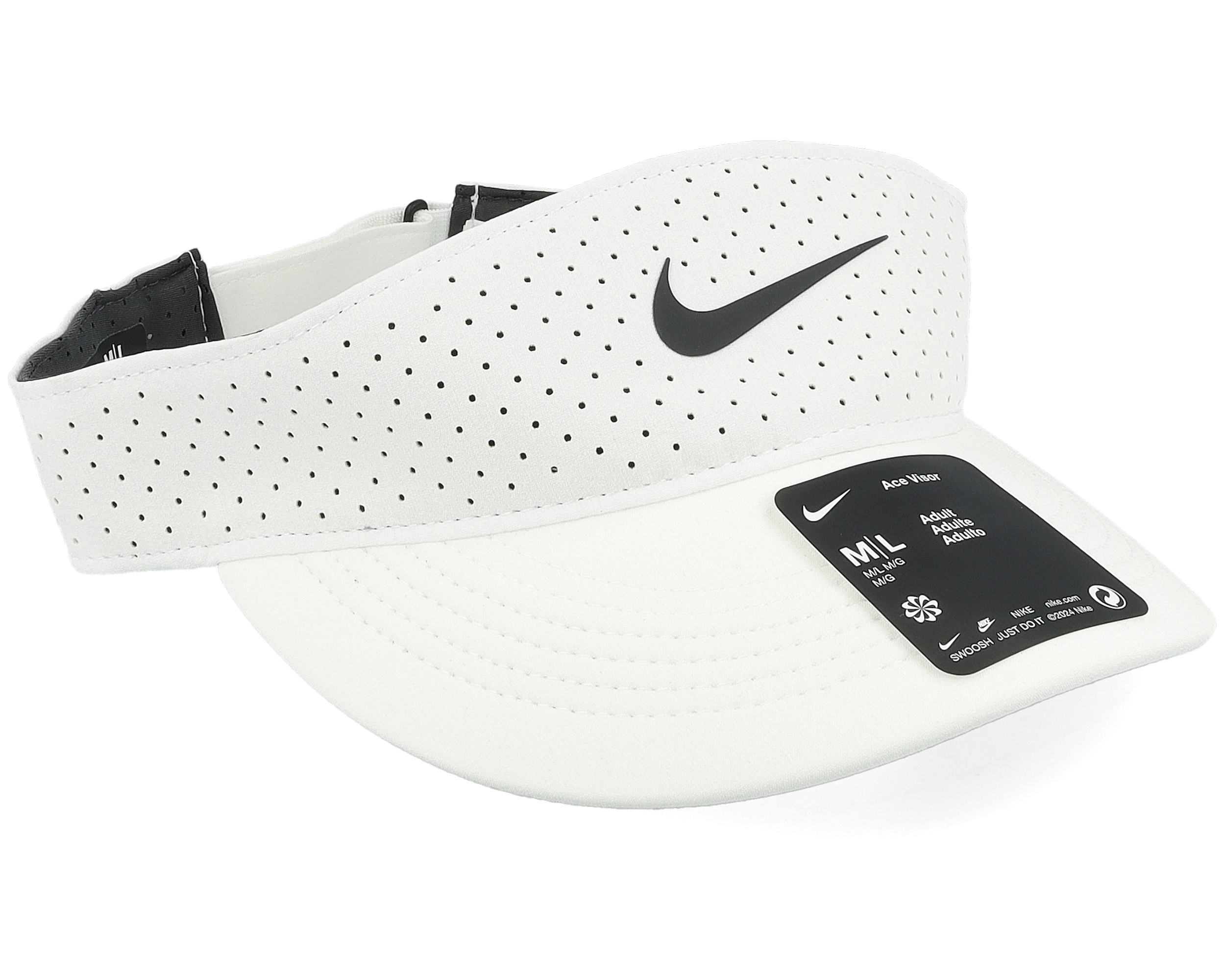 Nike white visor best sale