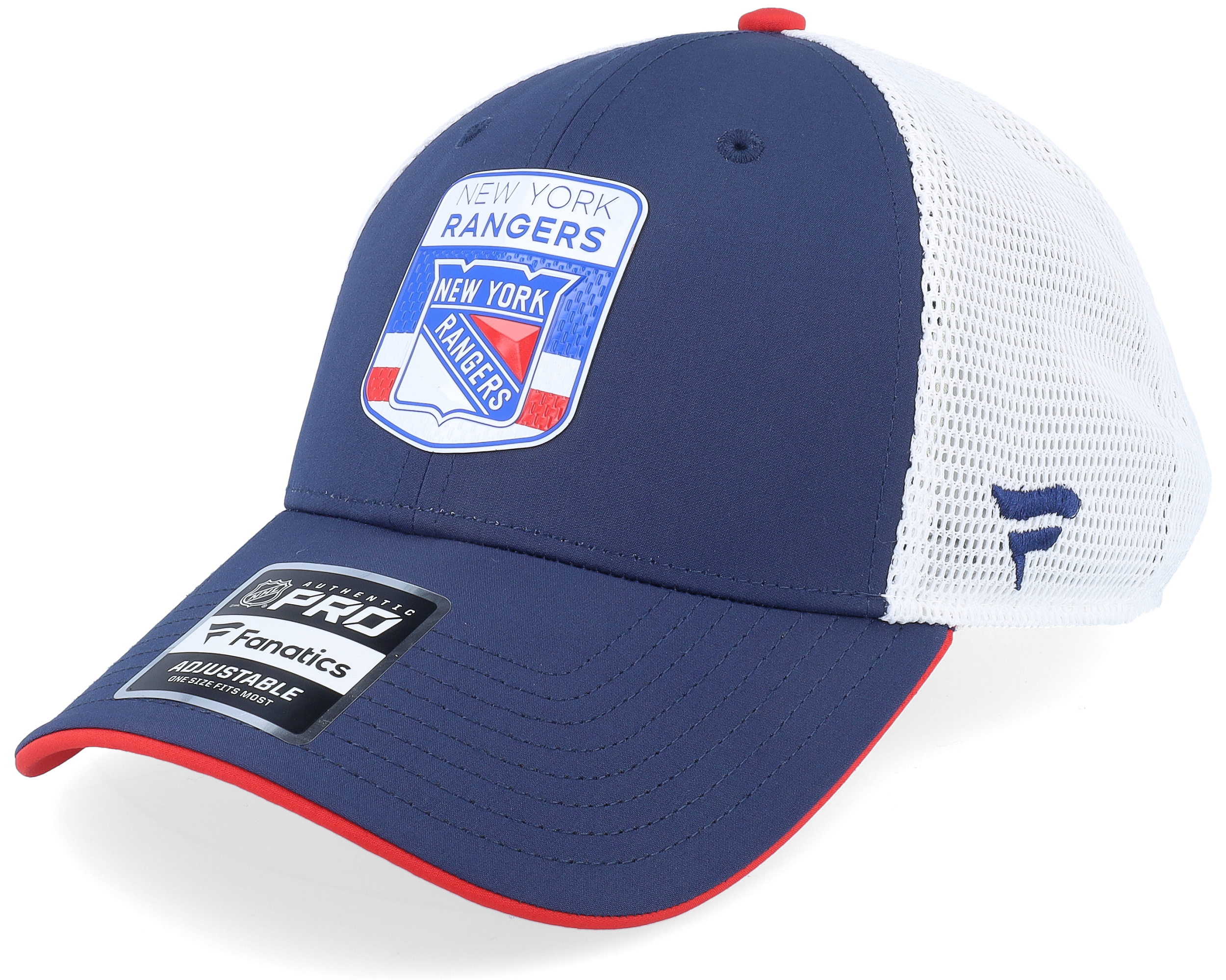New York Rangers Fanatics Branded Authentic Pro Draft Structured Trucker  Podium Cap - Unisex