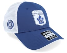Toronto Maple Leafs Authentic Pro Draft Podium Trad Navy/Icy Blue Trucker - Fanatics