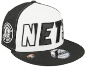 Brooklyn Nets 9FIFTY NBA 23 Back Half White/Black Snapback