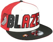 Portland Trail Blazers 9FIFTY NBA 23 Back Half White Snapback