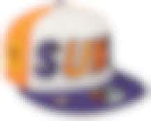 Phoenix Suns 9FIFTY NBA 23 Back Half White/Orange/Purple Snapback - New Era