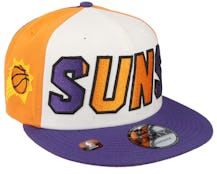 Phoenix Suns 9FIFTY NBA 23 Back Half White/Orange/Purple Snapback - New Era