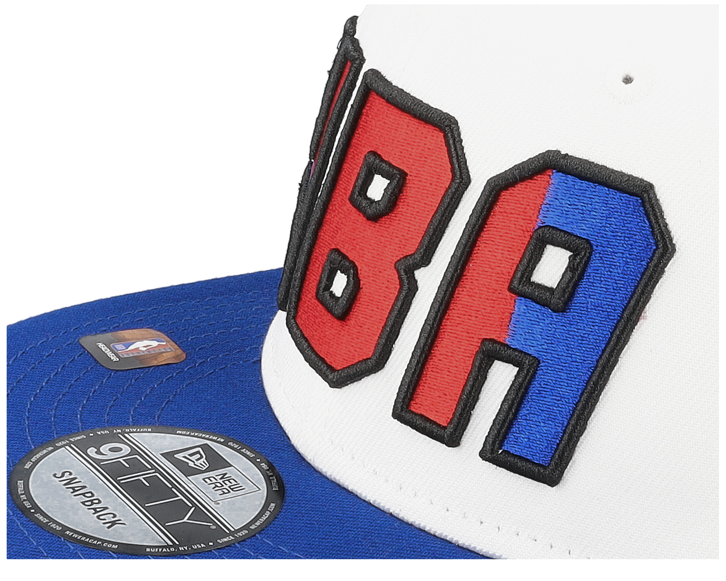 NBA Logo 9FIFTY 23 Back Half White/Red/Blue Snapback - New