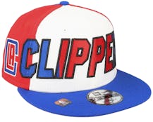 Los Angeles Clippers 9FIFTY NBA 23 Back Half White/Red/Blue Snapback - New Era