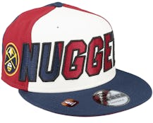 Denver Nuggets 9FIFTY NBA 23 Back Half White/Red/Navy Snapback - New Era