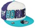 Charlotte Hornets 9FIFTY NBA 23 Back Half White/Purple/Teal Snapback - New Era