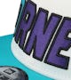 Charlotte Hornets 9FIFTY NBA 23 Back Half White/Purple/Teal Snapback - New Era