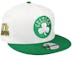 Boston Celtics White Crown Patches 9FIFTY Bo White/Green Snapback - New Era