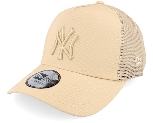 New York Yankees Tonal Mesh Beige Trucker - New Era cap