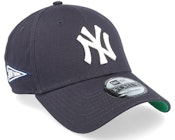 New York Yankees Team Side Patch 9FORTY Navy/White Adjustable