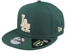 Los Angeles Dodgers Repreve 9FIFTY Dark Green Snapback - New Era