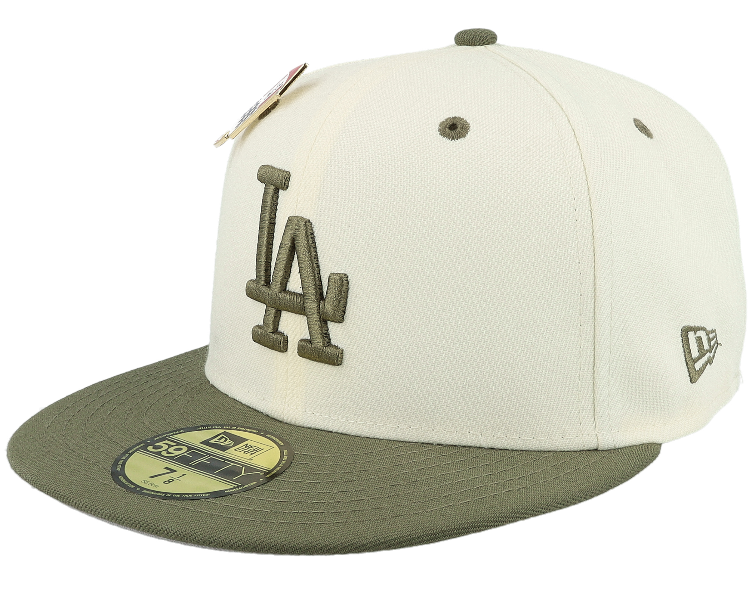 Los Angeles Dodgers MLB Ws Trail Mix 59FIFTY Off White/Olive