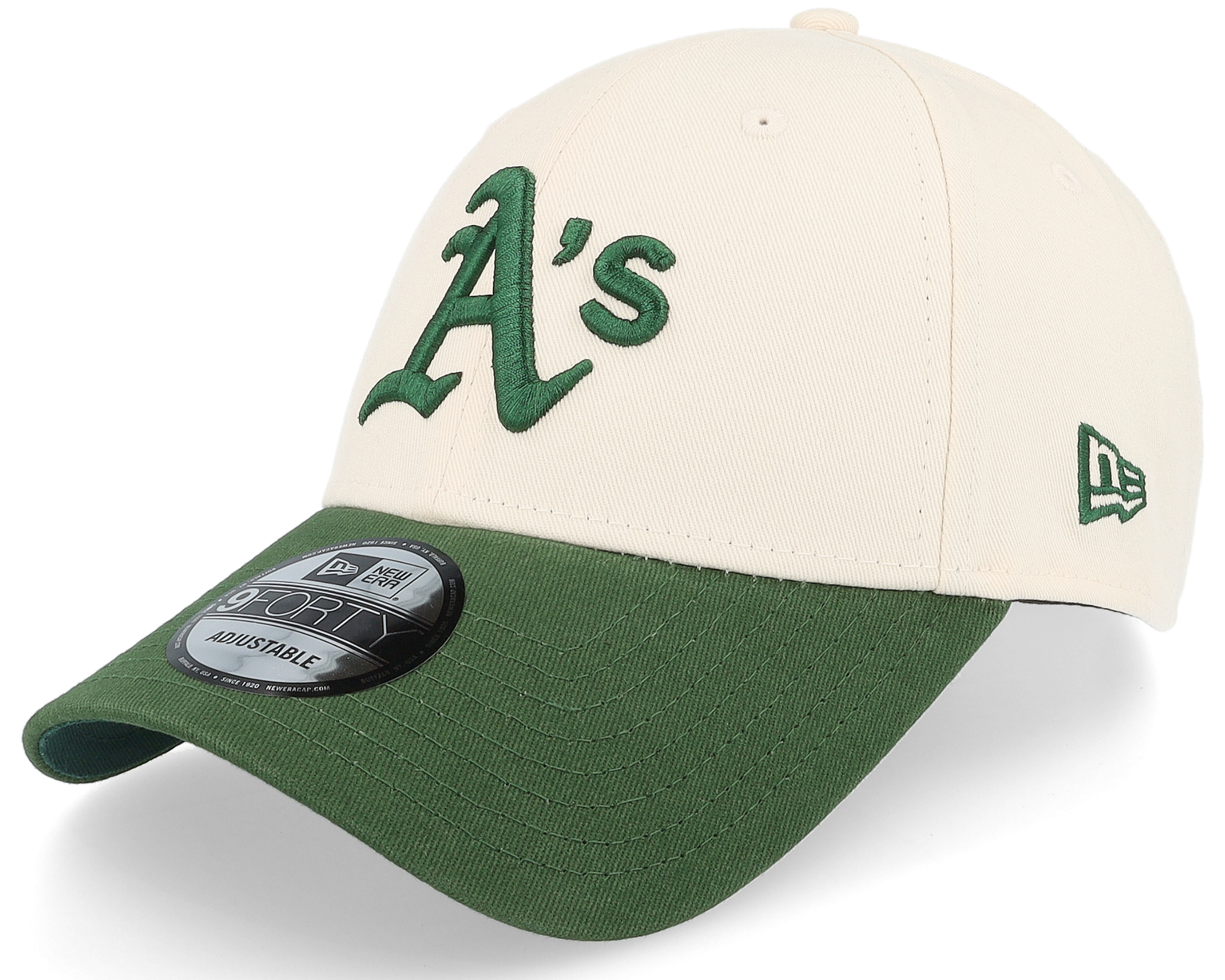 Oakland Athletics MLB 9FORTY White/Green Adjustable - New Era keps ...