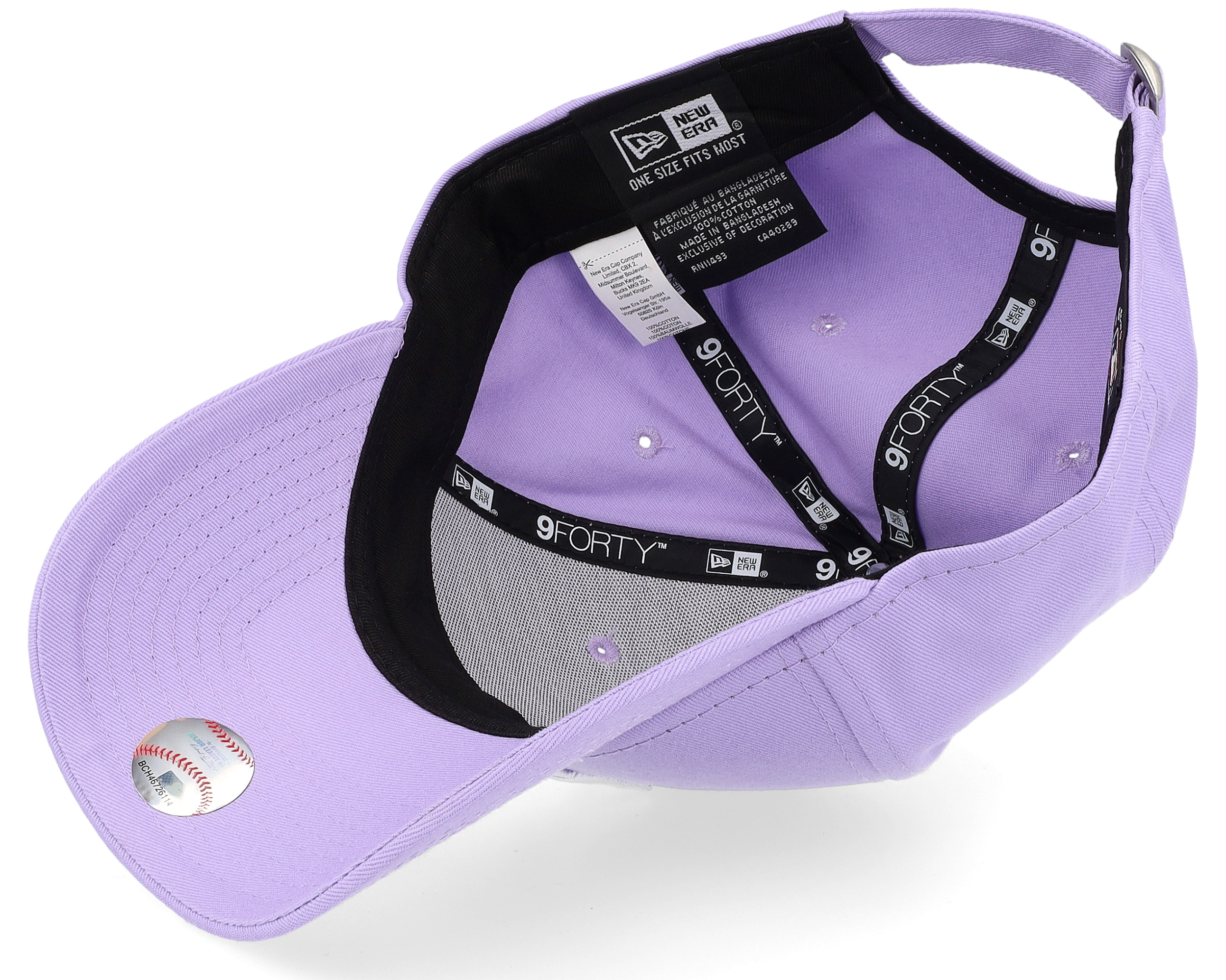 New York Yankees League Essential 9FORTY Lilac/White Adjustable - New Era  キャップ、 | Hatstore.com