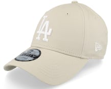 Los Angeles Dodgers League Essential 9FORTY Stone/White Adjustable - New Era