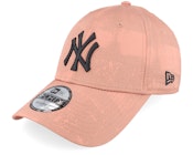 New York Yankees Print 9FORTY Pink/Black Adjustable