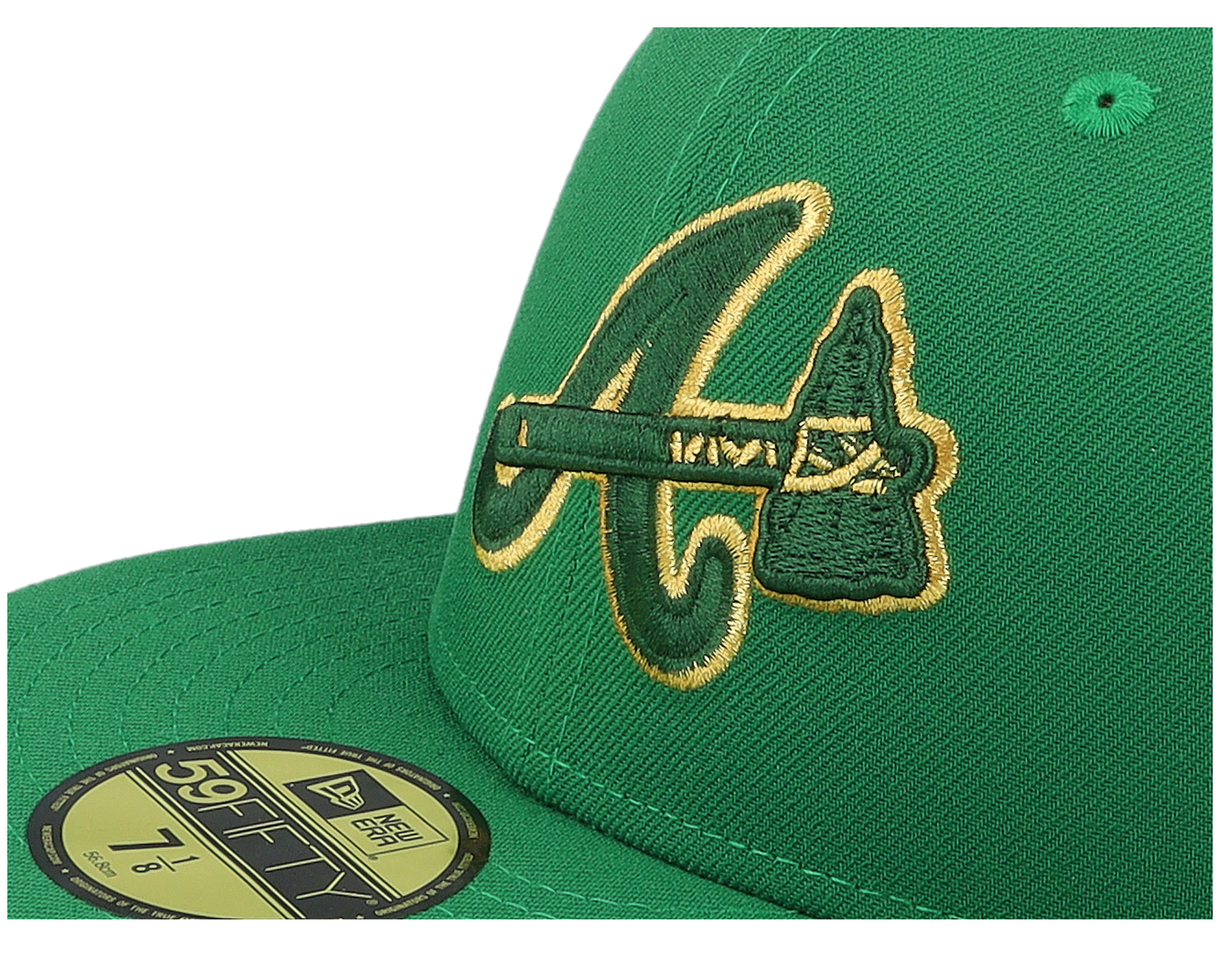 【US限定】NEW ERA 59FIFTY Atlanta Braves St Pats Green Mesh Atlanta Braves 59FIFTY MLB St Patricks Day 23 Green Mesh