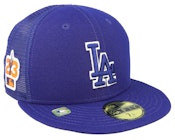 Los Angeles Dodgers 59FIFTY MLB Spring Training 23 Royal Mesh Fitted