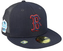 Boston Red Sox 59FIFTY MLB Spring Training 23 Navy Mesh Fitted - New Era