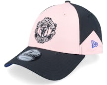 Manchester United Poly 9FORTY Pink/Black Adjustable - New Era