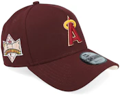 Hatstore Exclusive x Los Angeles Angels 9FORTY All Star Game 89 Maroon A-Frame Adjustable