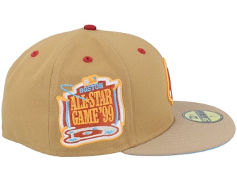 Boston Red Sox Shoreside Dream 59FIFTY Wheat/Khaki Fitted