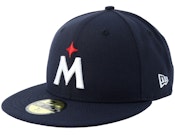 Minnesota Twins Acperf Navy Fitted