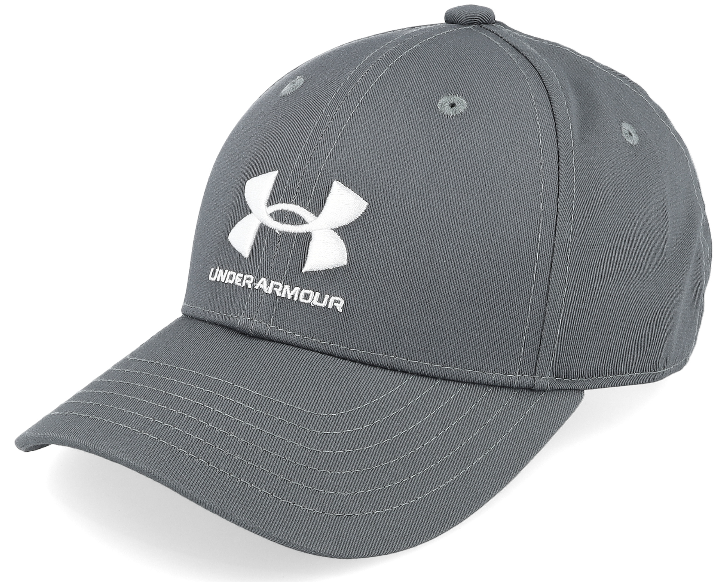 Kids Branded Lockup Pitch Gray Adjustable Under Armour cap