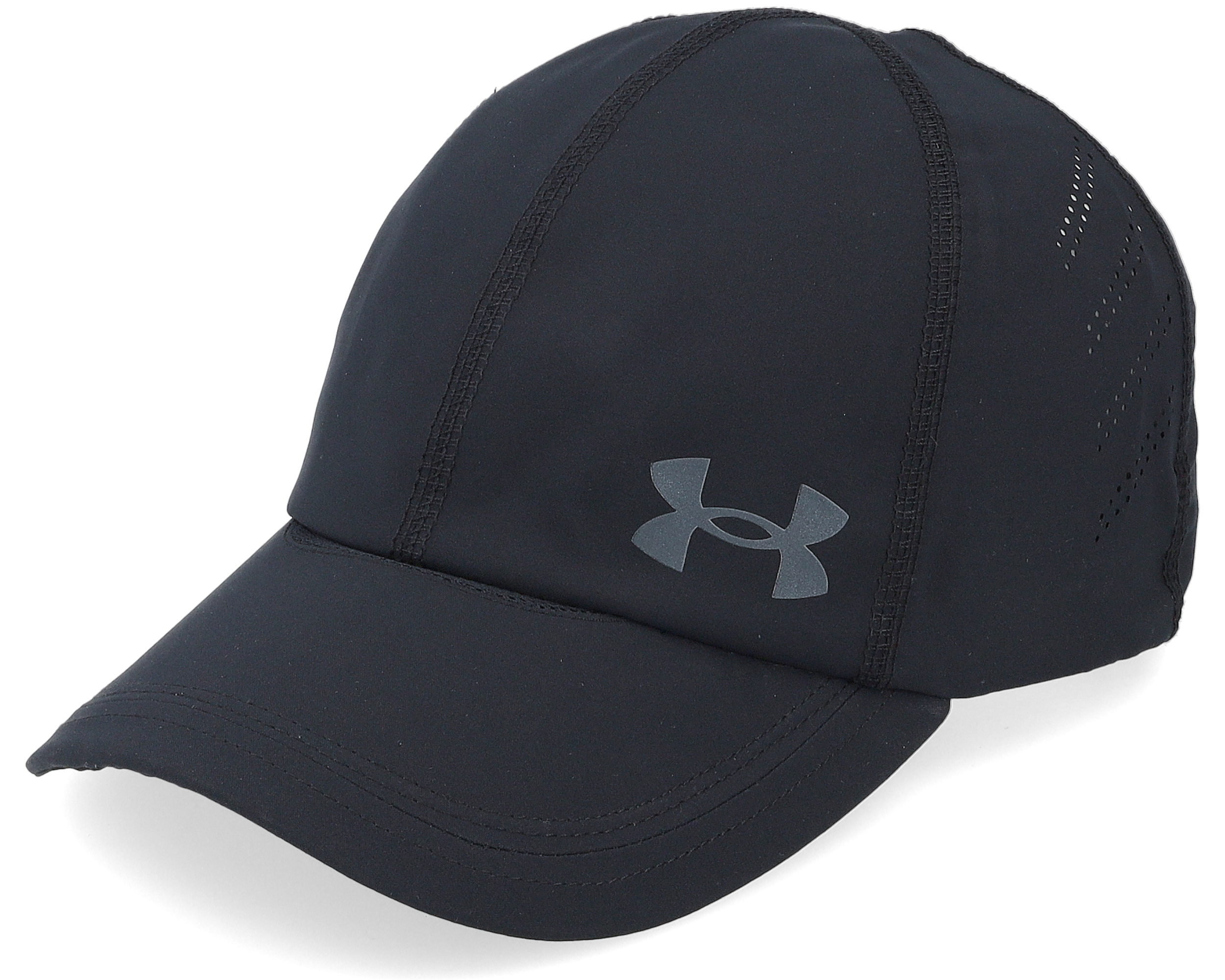 Women's Isochill Launch Black Dad Cap Under Armour cap