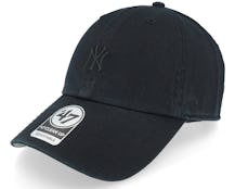 New York Yankees MLB Base Runner Clean Up Black Dad Cap - 47 Brand