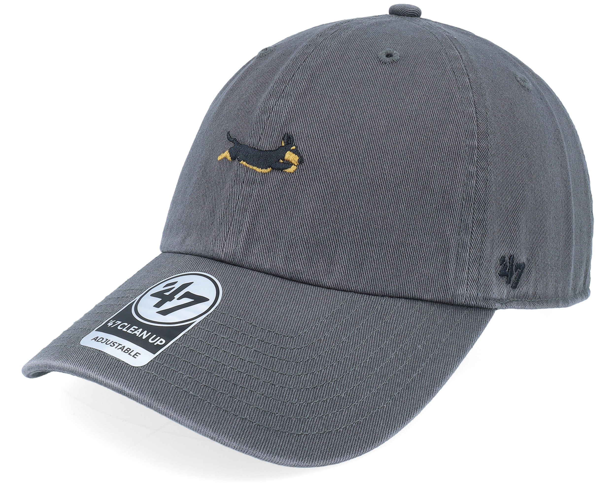 Russet Burbank Dad Cap charcoal グレー 717 Crest Distressed Dad Hat