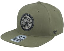Boston Bruins NHL Ballpark Camo '47 Cap Sandalwood Snapback - 47 Brand
