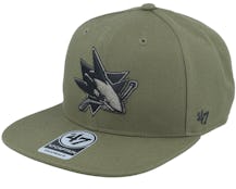 San Jose Sharks NHL  Camo '47 Cap Sandalwood Snapback - 47 Brand