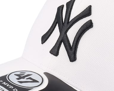 New York Yankees Cold Zone Mvp DP Black/White Adjustable - 47 Brand cap