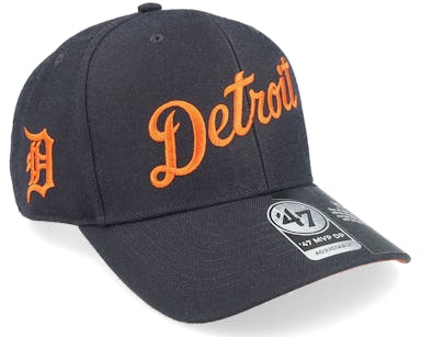 Detroit Tigers MLB Replica Script Mvp Dp Navy Adjustable - 47 Brand
