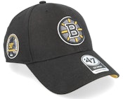 Boston Bruins NHL Sure Shot 47 Mvp Black Adjustable