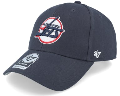 47Brand Winnipeg Jets Vintage Navy Sure Shot Snapback Hat