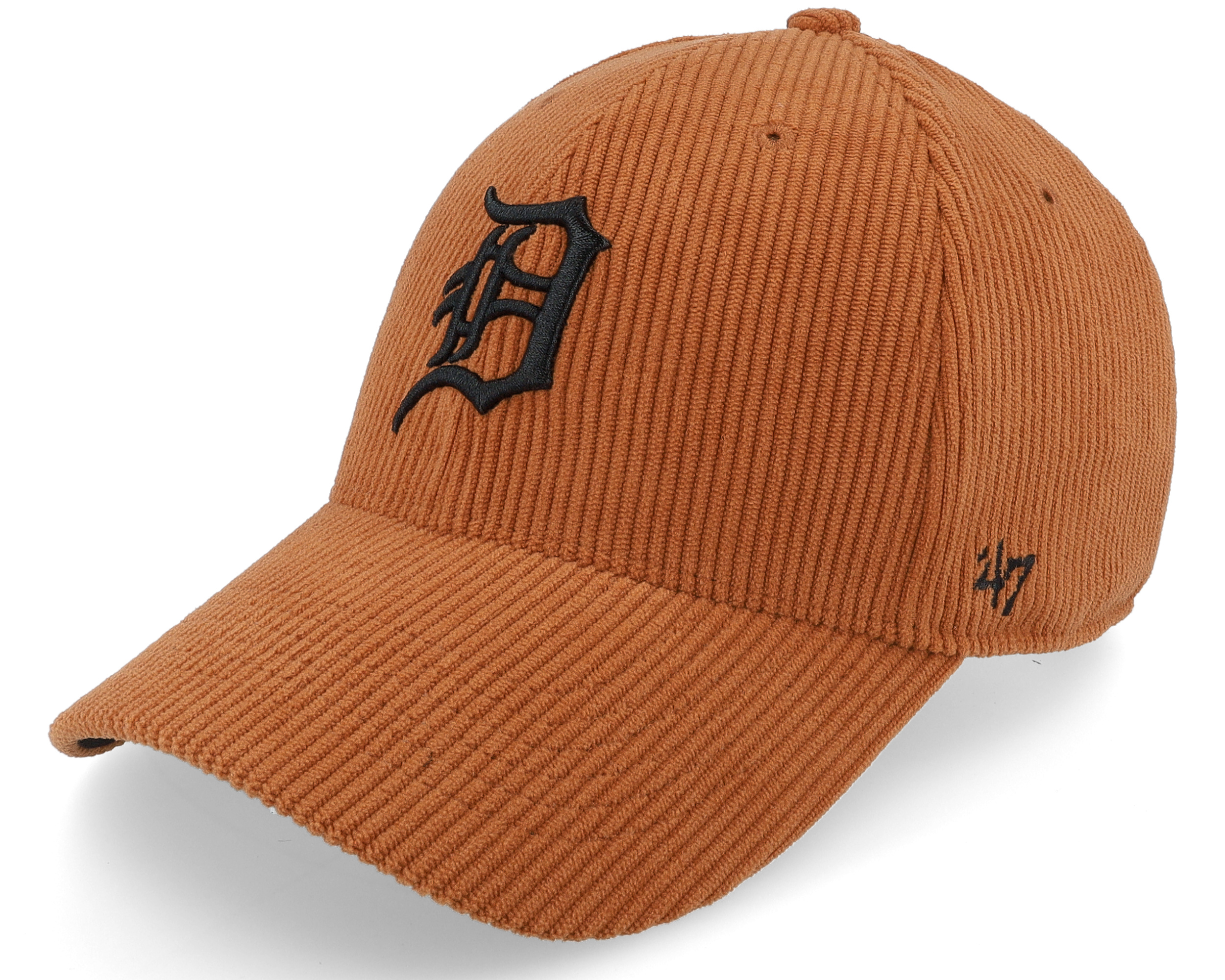 47 Brand - MLB White Adjustable Cap - Detroit Tigers MLB Bird Cage MVP White Adjustable @ Hatstore