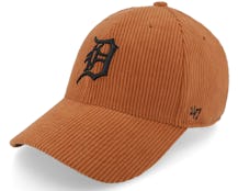 Detroit Tigers Thick Cord Mvp Burnt Orange Adjustable - 47 Brand